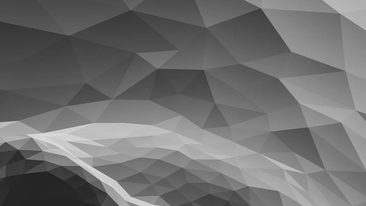 Abstraktes geometrisches Muster mit monochromem Farbschema für Hintergründe und Designprojekte