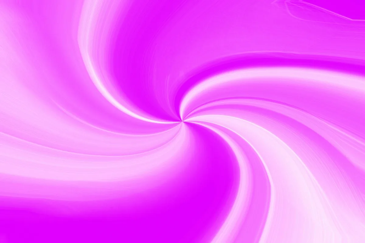 Immagine astratta: motivo rosa vorticoso dinamico