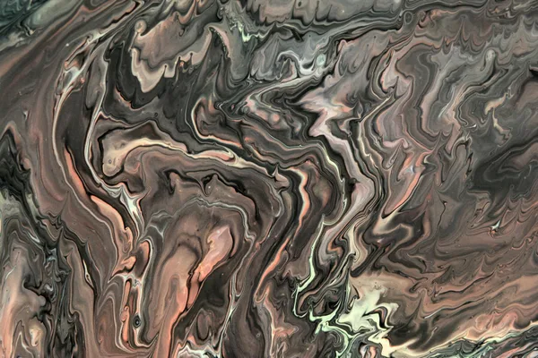 Motivo marmorizzato con tonalità terrose vorticose, texture astratta.