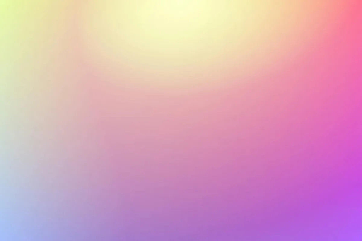 Sfondo gradiente brillante con tonalità pastello morbide