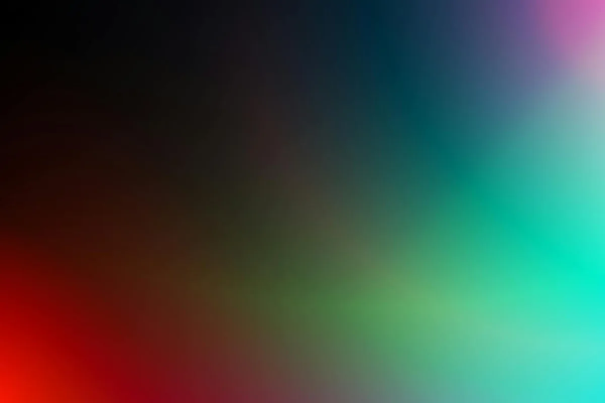 Blend dinamico di colori vibranti per gradiente astratto