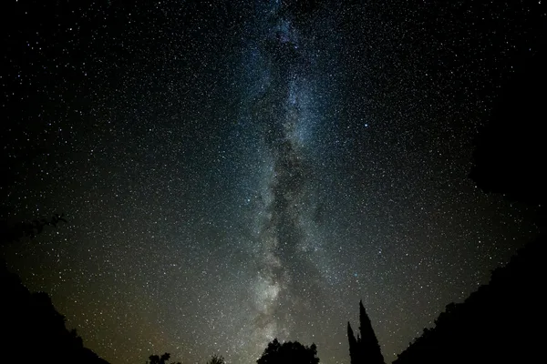 Via Lattea su Greffeil, Francia: cielo stellato mozzafiato