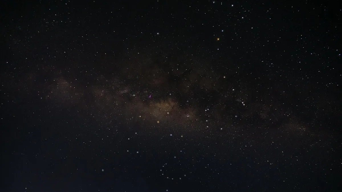 Vista mozzafiato della Via Lattea dal distretto di San Carlos, Panama